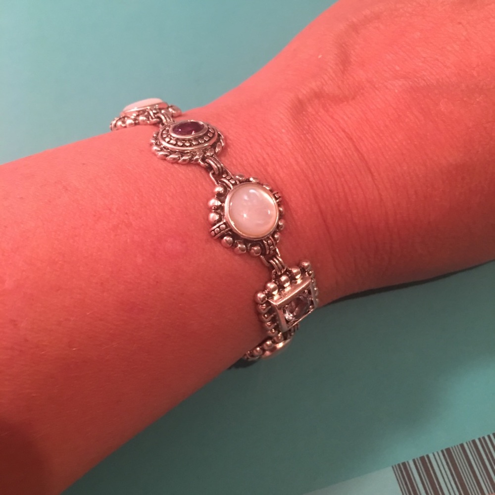 Sterling Silver Bracelet Gem Artisan Collection - Picture 8 of 8
